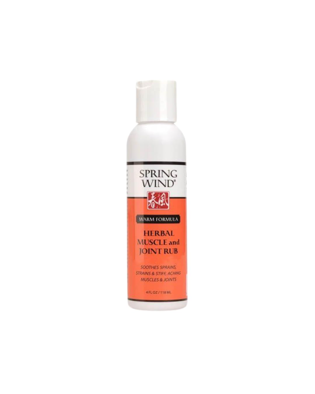 Spring Wind Herbal Muscle and Joint Rub (Warm Version) - Soothes Sprains, Strains, and Stiff, Aching Muscles and Joints Spring Wind Au supplements