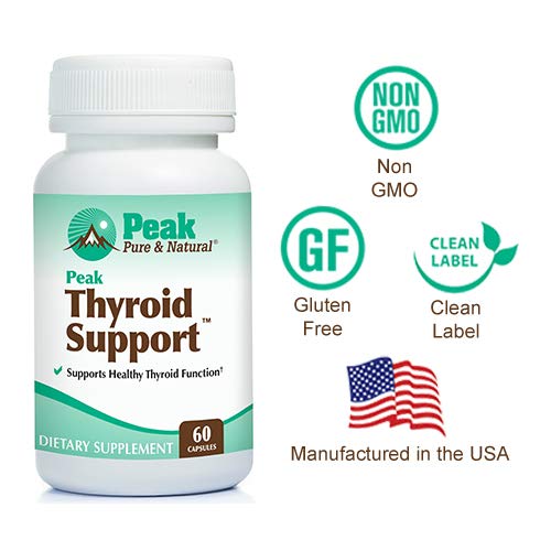 Peak Pure & Natural Thyroid Support Thyroid Supplement and Metabolism Booster to Support Peak Pure & Natural Au supplements