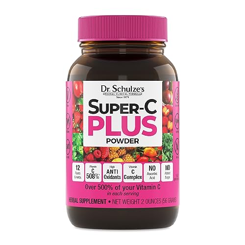 Dr. Schulze's | Super-C Plus Powder | Vitamin C Complex | Clinical Herbal Formula Dr. Schulze's Au supplements