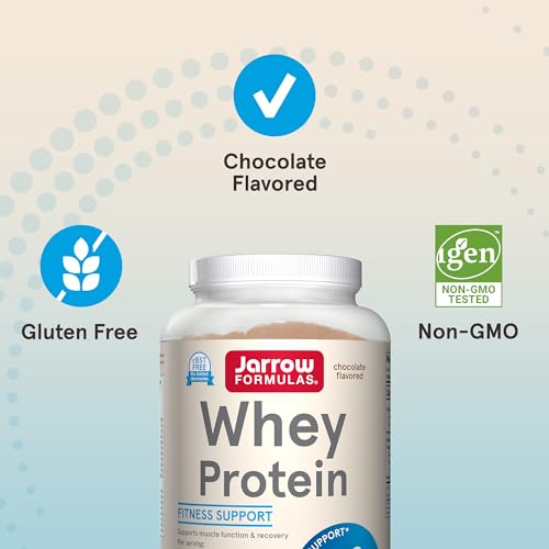 Jarrow Formulas Whey Protein With 18 g of Protein, 3.8 g of BCAAs, & Glutamine, Dietary Jarrow Formulas Au supplements