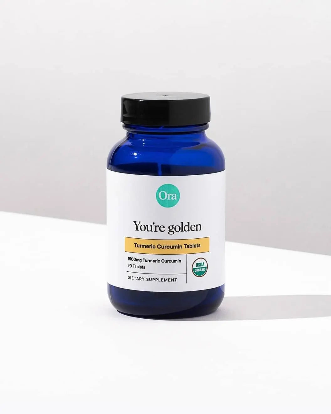 Ora Organic Turmeric Curcumin with Piperine - Pure Extracts for Joint Stress and Cardiovascular Health, Support Healthy Cognitive Function, No Filler Ingredients - 90 Vegan Tablets, 1 Month Supply Ora Organic Au supplements