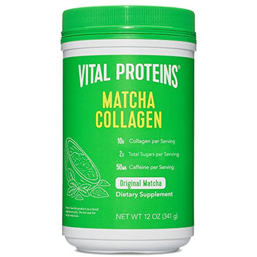 Vital Proteins Matcha Collagen Peptides Powder Supplement, L-theanine & Caffeine, Matcha Green Tea VITAL PROTEINS Au supplements