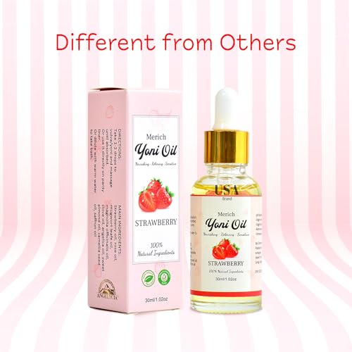 MERICH Natural Yoni Oil | Feminine Yoni Detox Oil | Naturally Scented Vaginal Oil | Restores pH Balance ANGELYCIA Au supplements