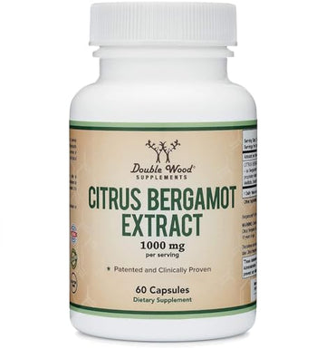 Citrus Bergamot Supplement - Only Patented, Clinically Proven Bergamot Extract - 1,000mg Double Wood Supplements Au supplements
