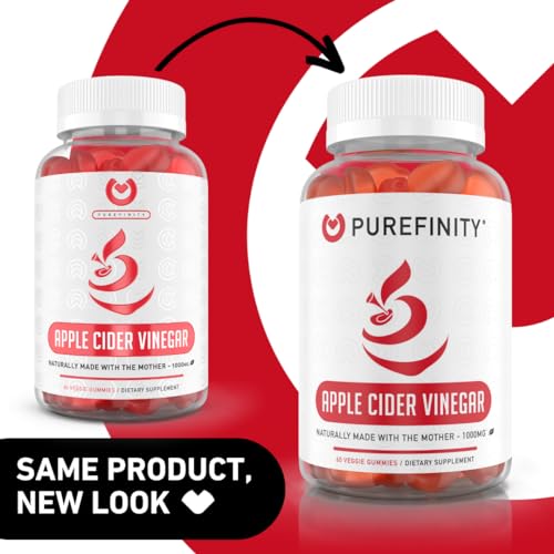 PUREFINITY Apple Cider Vinegar Gummies – Raw, Natural, Unfiltered ACV from The Mother PUREFINITY Au supplements