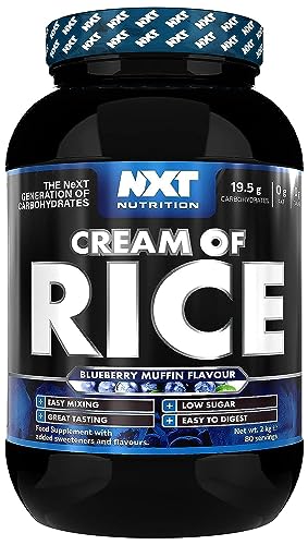 NXT Nutrition Cream of Rice 2kg - 80 Servings (Blueberry Muffin) NXT Nutrition Au supplements