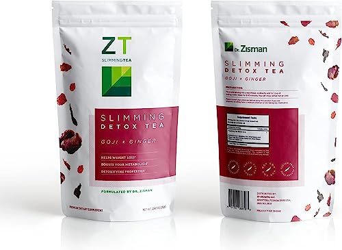 Dr. Zisman ZT Slimming - Goji-Ginger Detox Blend - Healthy Weight Management Organic Dr. Zisman ZT Slimming Tea Au supplements