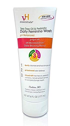 vH essentials Intimate Feminine Wash - pH Balanced with Tea Tree Oil, Cranberry, Prebiotics, Lavender vH essentials Au supplements