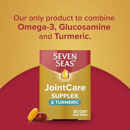 Seven Seas JointCare Supplex & Turmeric, With Glucosamine, Omega-3, Vitamins C and D Seven Seas Au supplements