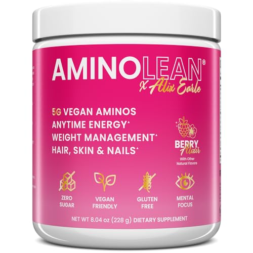 RSP NUTRITION AminoLean Pre Workout x Alix Earle Berry Alixir, Clean Energy with No Jitters RSP NUTRITIONAU supplements