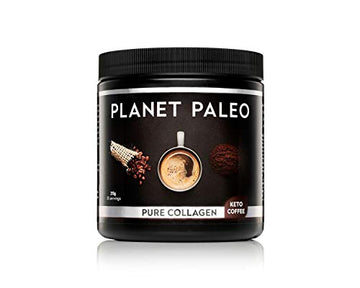 Planet Paleo Pure Collagen Keto Coffee with MCT Powder Planet Paleo Au supplements