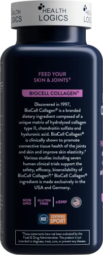 Health Logics BioCell Collagen Joint and Skin Care 120 Capsules HEALTH LOGICS Au supplements