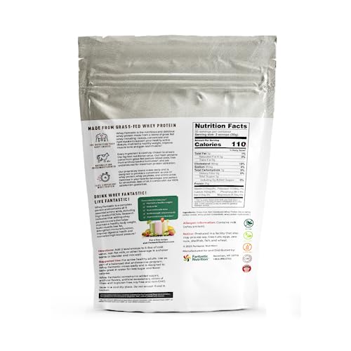 Whey Fantastic - Unflavored - 100% Natural Grass Fed Whey Protein Powder - Unique 3 Fantastic Nutrition Au supplements