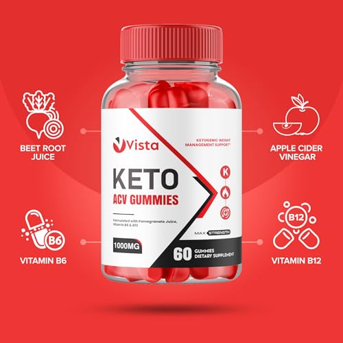 (2 Pack) Vista Keto Acv Gummies - Official Formula, Vegan - Vista Keto + Acv Gummies Healthly Au supplements