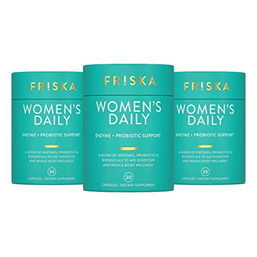 FRISKA Women’s Daily Digestive Enzyme and Probiotics Supplement, Advanced FR!SKA Au supplements
