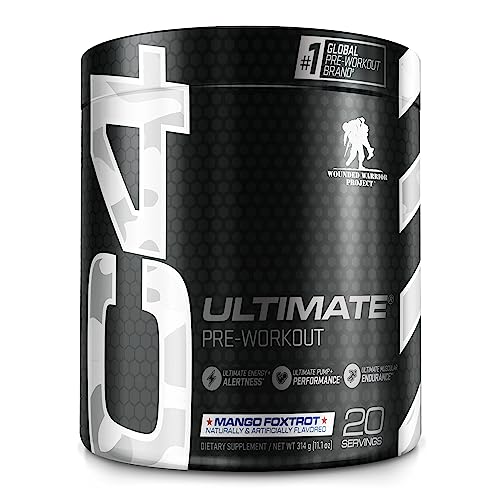 Cellucor C4 Ultimate x WWP Pre Workout Powder Mango Foxtrot - Sugar Free Preworkou Cellucor Au supplements