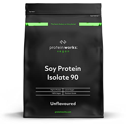 Protein Works Soy Protein 90 (Isolate) Protein Powder | 100% Plant-Based | Low Fat | No Added Sugar Protein Works Au supplements