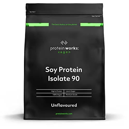Protein Works Soy Protein 90 (Isolate) Protein Powder | 100% Plant-Based | Low Fat | No Added Sugar Protein WorksAU supplements