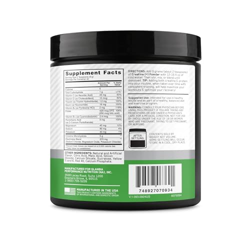 Optimum Nutrition Creatine Monohydrate Plus Powder, Orange Passionfruit Flavored Creatine Performance Blend With Electrolytes for Hydration, Added Vitamins, 40 Servings, 360 Grams (Packaging May Vary) Optimum Nutrition Au supplements