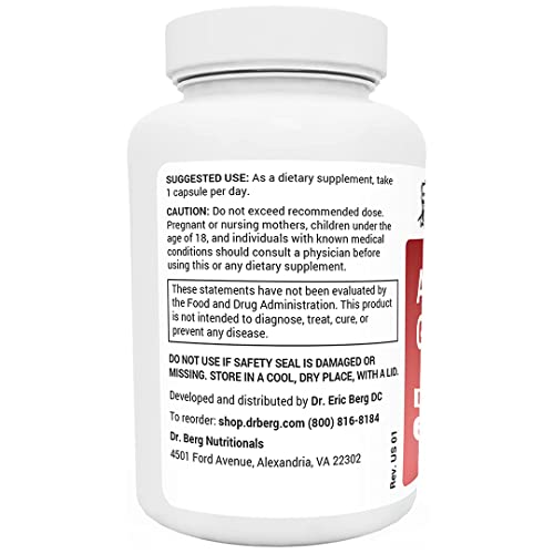 Dr. Berg's Adrenal Glandular - Cortisol Manager, More Energy, Focus, Stress and Immunity Dr. Berg Nutritionals Au supplements