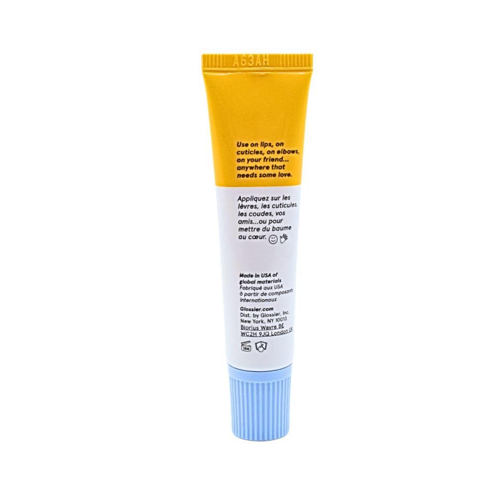 Glossier Balm Dotcom Lip Balm and Skin Salve - Mango - Sheer Peach Rose Glossier Au supplements