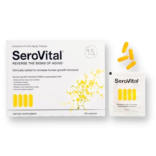 Sero-Vital Renewal Complex - Reverse The Signs of Aging - Clinically Tested to Increase Human Growth Serovital Au supplements