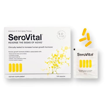 Sero-Vital Renewal Complex - Reverse The Signs of Aging - Clinically Tested to Increase Human Growth Serovital Au supplements