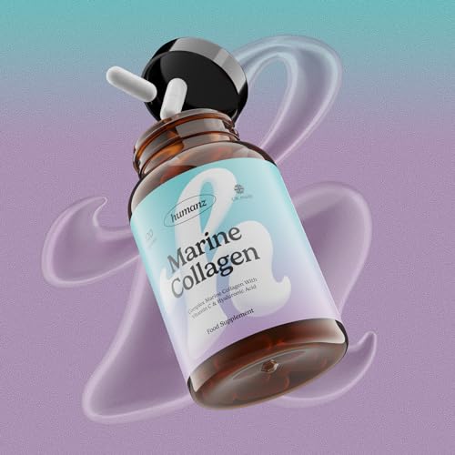 Humanz Collagen Capsules - Marine Collagen with Vitamin C - Collagen Supplements for Women & Men Humanz Au supplements