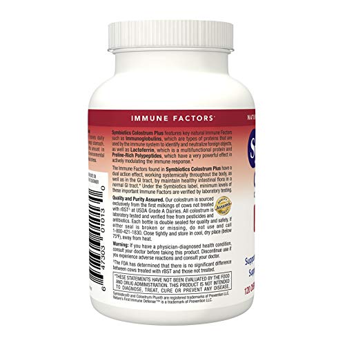 Symbiotics Colostrum 120ct Chewables Plus - Immunity Support for Adult & Kids Symbiotics Au supplements