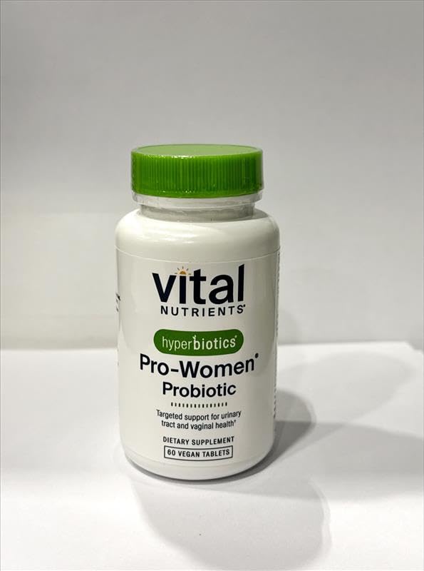 Hyperbiotics Vital Nutrients Pro Women Probiotics for Women | Vaginal Probiotics for PH Balance | Oral Probiotic for Vaginal Health and Urinary Tract Health | 6 Targeted Strains | 60 Vegan Tablets Hyperbiotics Au supplements