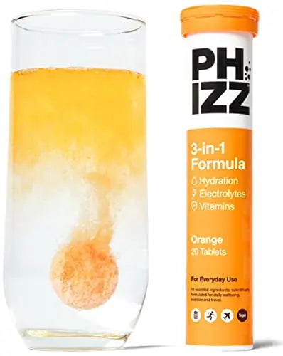 Phizz Electrolytes, Multivitamin & Hydration Tablets - 20 Effervescent Rehydration Electroly PhizzAU supplements