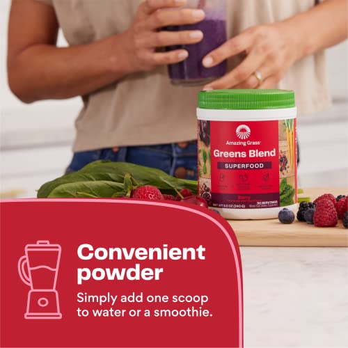 Amazing Grass Greens Blend Superfood: Super Greens Powder Smoothie Mix with Organic Amazing Grass Au supplements