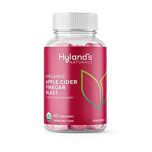 Hyland's Naturals Organic Apple Cider Vinegar Blast Gummies, Digestive Health Suppor Hyland's uk supplements