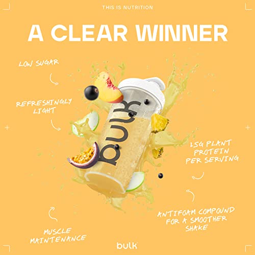 Bulk Clear Vegan Protein, Protein Powder Shake, Tropical, 300 g Bulk Au supplements