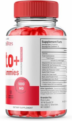 rize labs (2 Pack) Keto Bites - Keto Bites Gummies Advanced Weight Loss - Keto Bites ACV rize labs Au supplements
