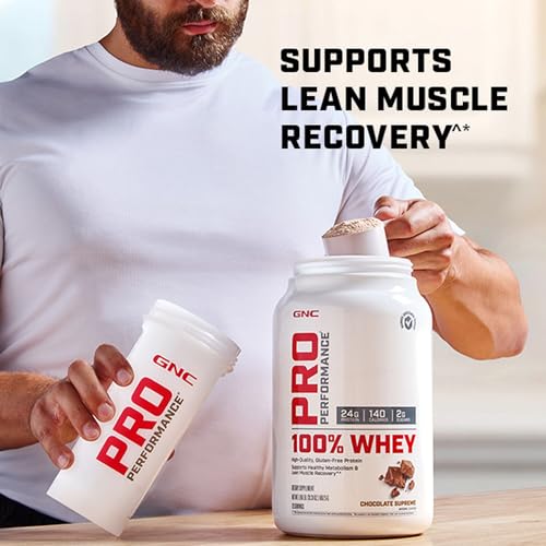 GNC Pro Performance 100% Whey Protein Powder - Creamy Strawberry, 25 Servings GNC Au supplements