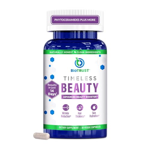 BioTrust Timeless Beauty Ceramide Booster – Hair & Skin Restoring Phytoceramides BioTrust Au supplements
