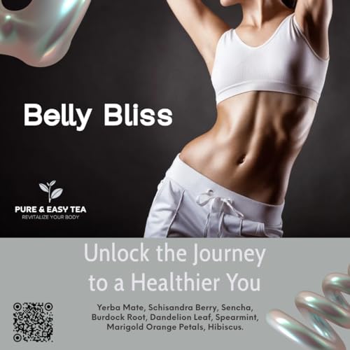Pure And Easy Tea, Belly Bliss, Cleanse & Detox Tea, Supports Healthy Weight, Helps Reduc Pure And Easy Tea Au supplements