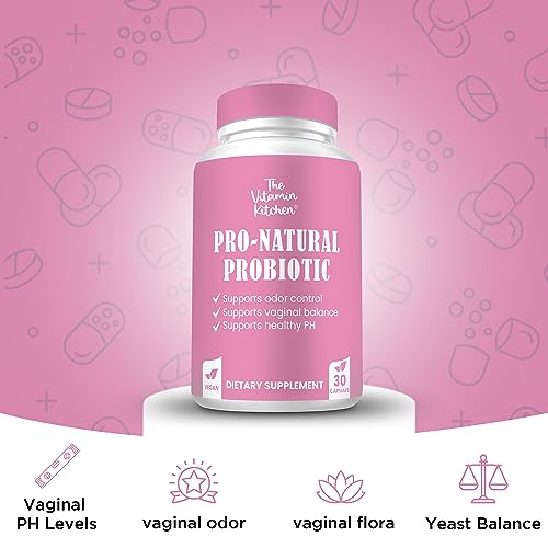 The Vitamin Kitchen Vaginal Probiotics for Women – Pro-Natural Women Probiotic–5 Billion The Vitamin Kitchen Au supplements