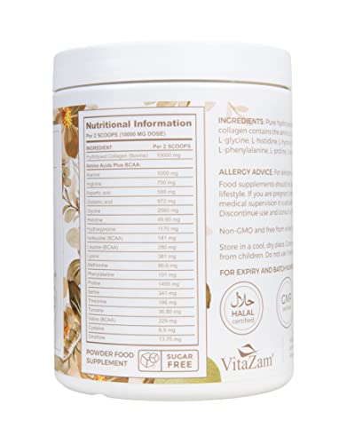 Vitazam Fine Diamond Bovine Collagen Powder - Hydrolyzed Type 1 & 3 Collagen Powder Protein VitaZam Au supplements