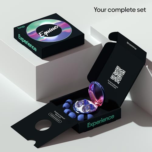 Loop Experience Equinox Earplugs – High-Fidelity Reusable Earplugs Loop Au supplements