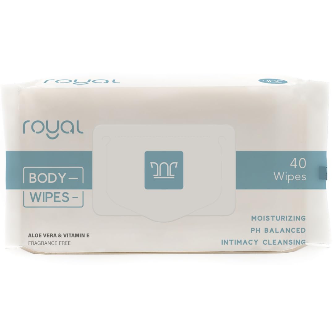 Royal Intimate Cleansing Feminine Wipes for Vaginal Hygiene, Personal Cleansing, Period Care Royal Au supplements