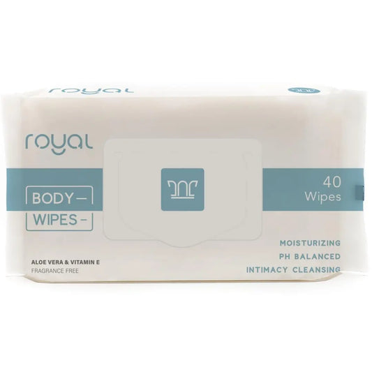 Royal Intimate Cleansing Feminine Wipes for Vaginal Hygiene, Personal Cleansing, Period Care RoyalAU supplements