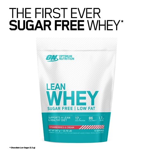 Optimum Nutrition Lean Whey Protein Powder, Low Fat, Sugar Free Diet Protein Powder Optimum Nutrition Au supplements