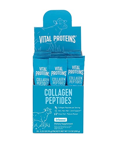 Vital Proteins Collagen Peptides Powder Supplement Travel Packs, Hydrolyzed Collagen Vital Proteins Au supplements