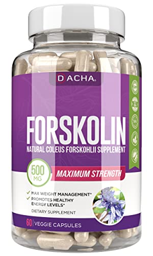 DACHA Natural Forskolin Max Strength Formula- 500mg Coleus Extract, Keto Diet Pills That DACHA Au supplements
