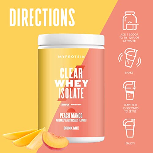 Myprotein® - Clear Whey Isolate - Whey Protein Powder - Naturally Flavored Drink Mix Myprotein Au supplements