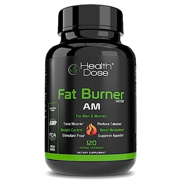 Health Dose Fat Burner AM. Weight Control & Metabolism Boost. For Active Lifestyles. Health Dose Au supplements