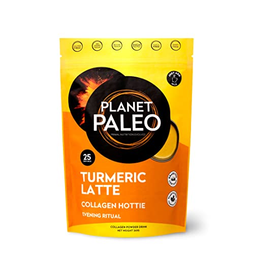 Planet Paleo Pure Collagen - Turmeric Latte (260g, 25 Servings) Planet Paleo Au supplements