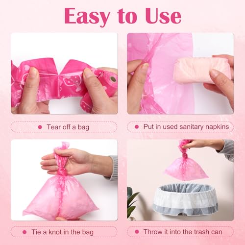 150Pcs Sanitary Napkin Disposal Bags, Luxiv Pink Disposable Sanitary Bag Personal Care Disposal Bags Luxiv Au supplements